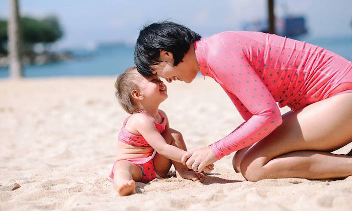 Kblu mothers and kids swimwear