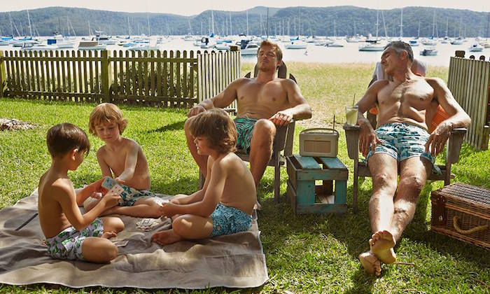 Tom & Teddy dads and kids swimwear