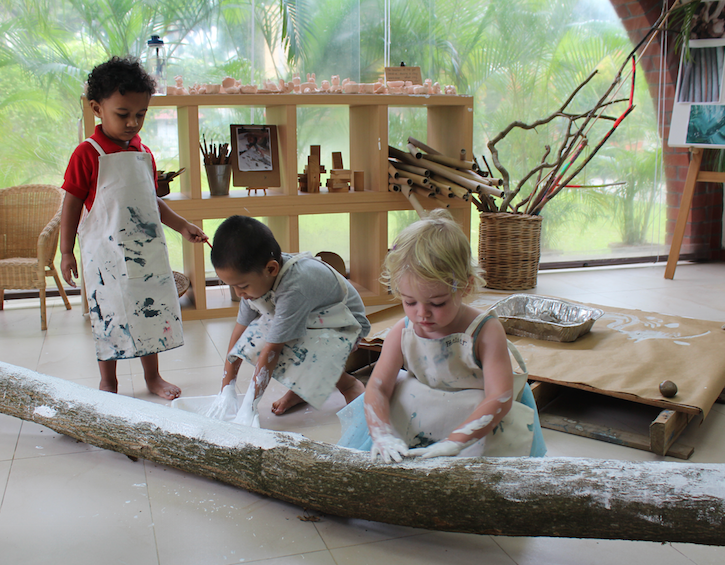 best baby classes in singapore etonhouse messy play