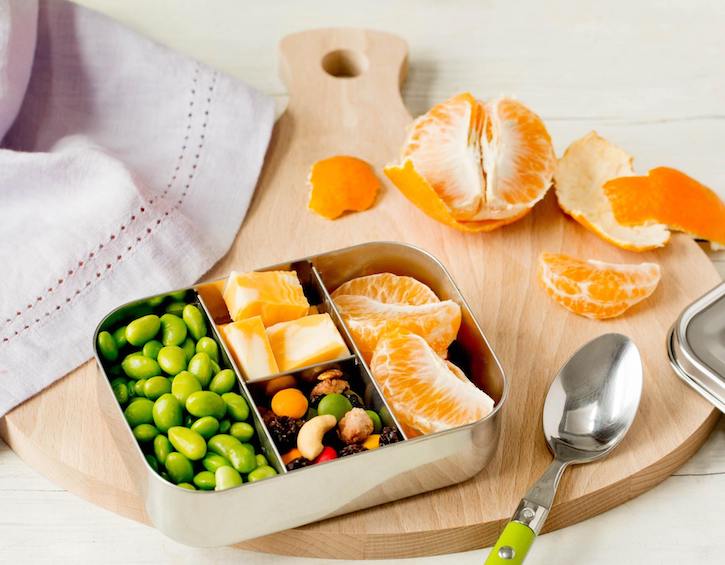 Stainless steel lunchbox by LunchBots