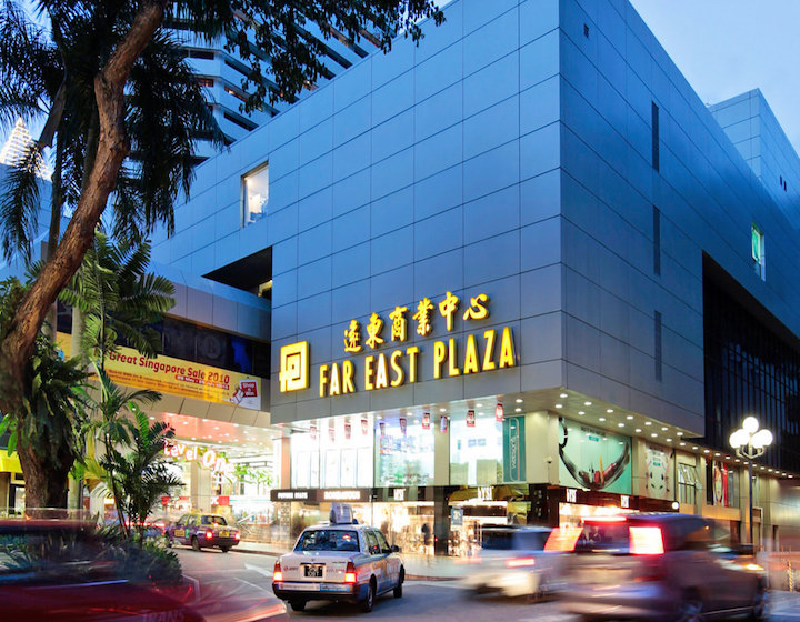 Far East Plaza food and shops