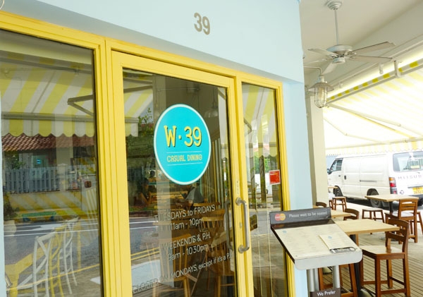 W39 Bistro & Bakery - Brunch With My Baby Singapore