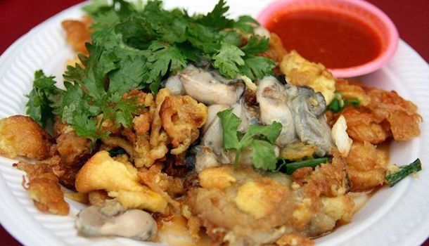 oyster omelette