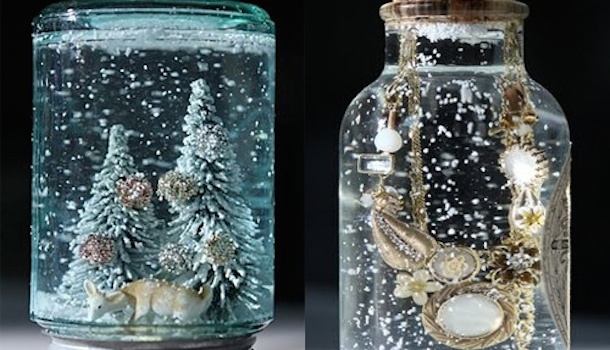 DIY snowglobe