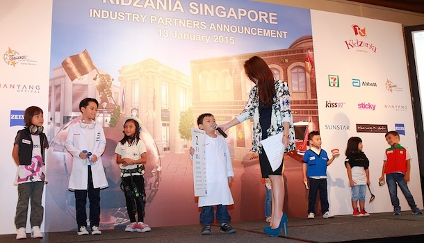 KidZania Sg - Children representing the new industry partners - optometrist (Low res)