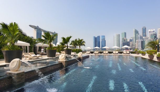 Mandarin Oriental swimming pool