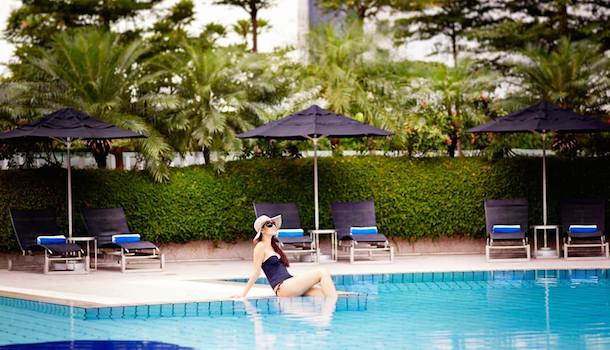 Pan Pacific swimming pool