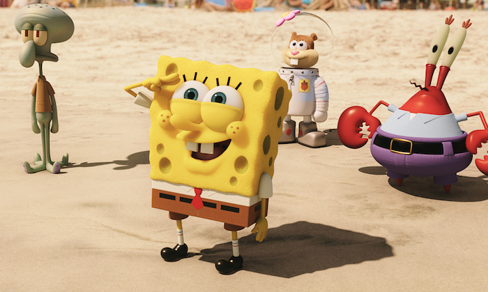 SpongeBob SquarePants, the world's favorite sea dwelling invertebrate, comes ashore to our world for his most super-heroic adventure yet in SPONGEBOB: SPONGE OUT OF WATER, from Paramount Pictures and Nickelodeon Movies.