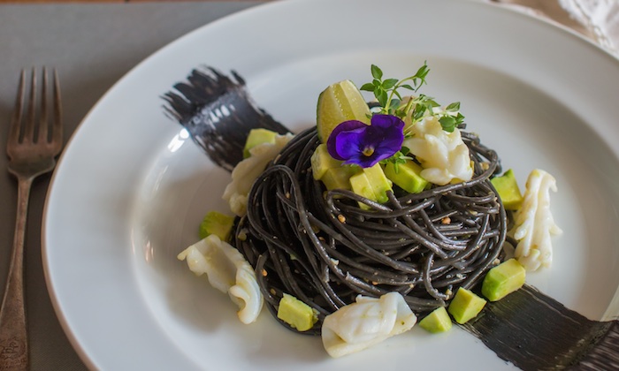 Squid ink Pasta