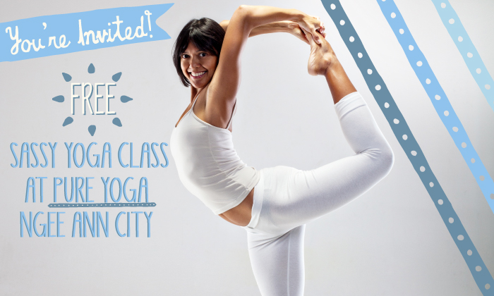 NEW DATE! You're Invited: Complimentary Class at PURE Yoga Ngee Ann City -  Sassy Mama
