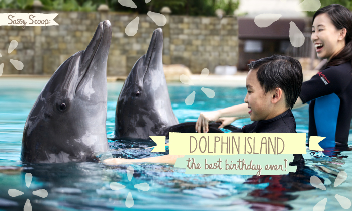 Resorts World Sentosa Dollphin Island birthday party