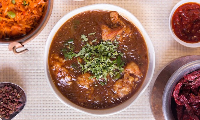 Copper Chimney - Chicken Manchurian with Szechwan Rice