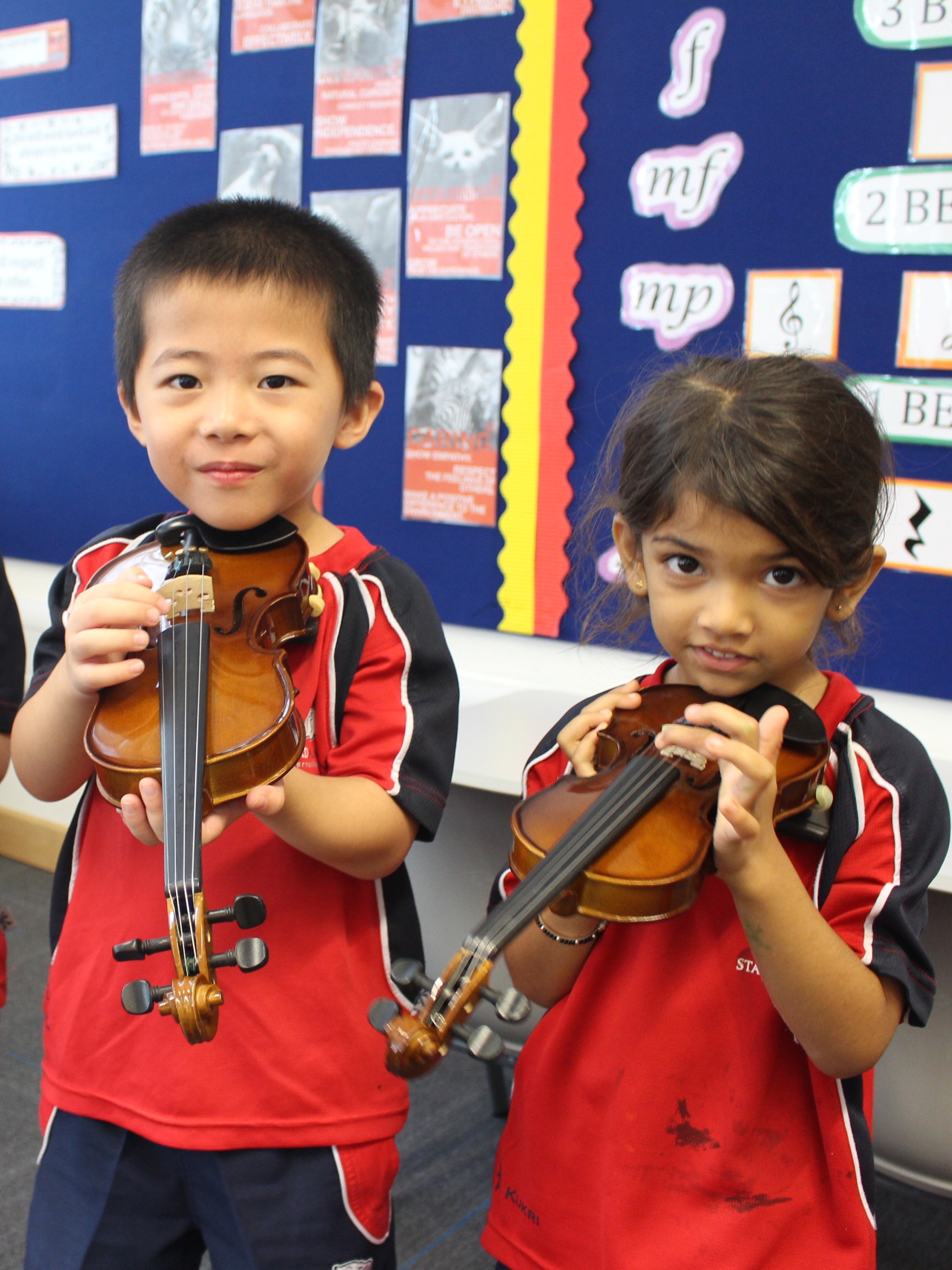 Violin music math children