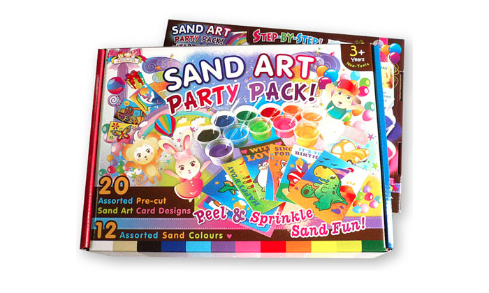 sand art party pack