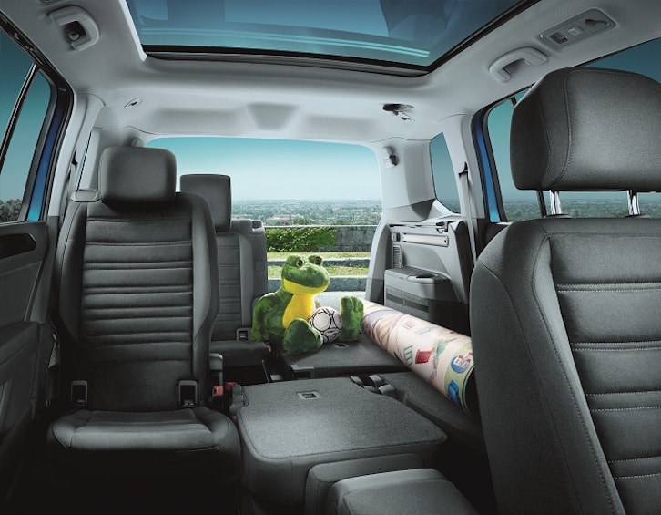 the volkswagen touran is super kid-friendly and with isofix can hold up to five car seats