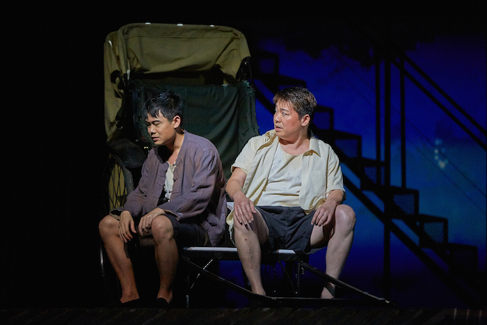 Sebastian Tan and Vester Ng in The LKY Musical (2015)