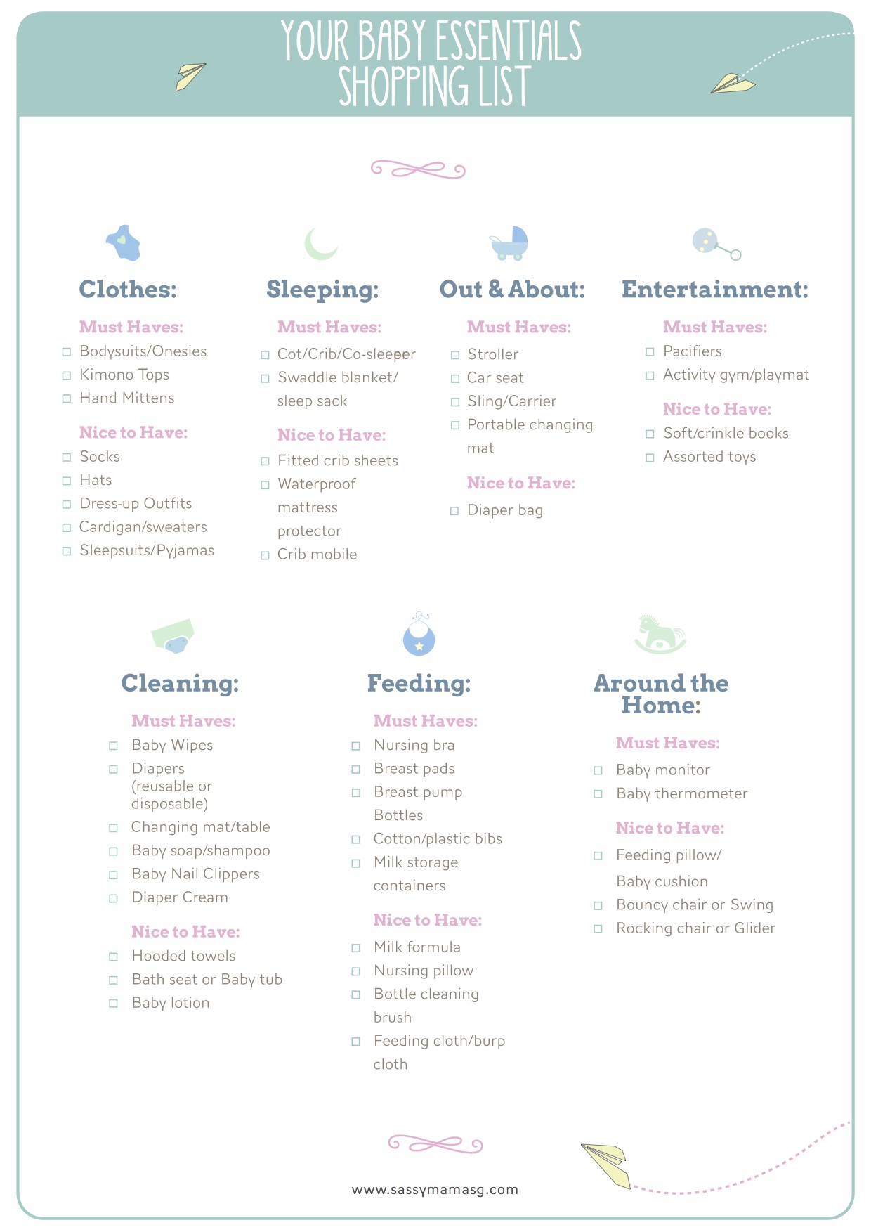 Baby Clothing Checklist Hamle Rsd7 Org
