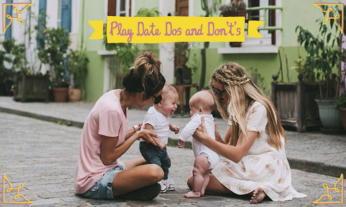 play date etiquette for mums and kids