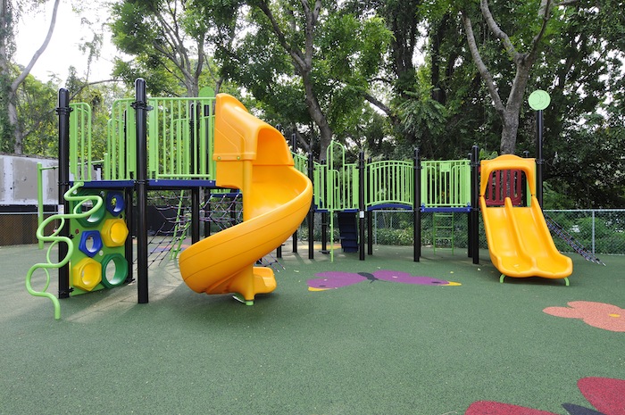playground at Huber's Bistro