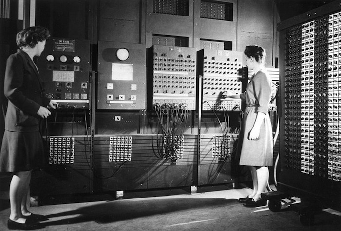 girls coding early computers