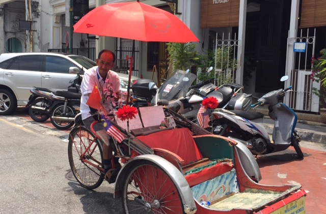 Trishaw Ride Penang