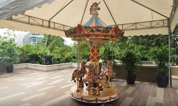 carousel merry go round kids party