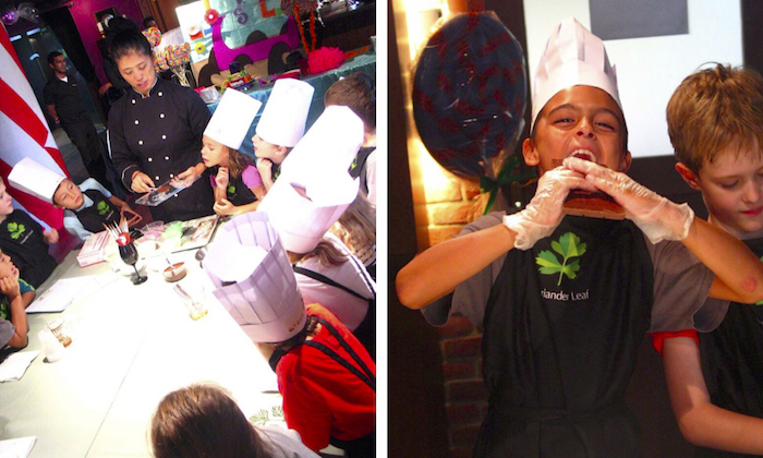 kids cooking workshop party