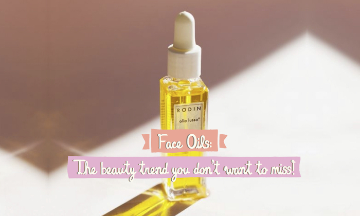 face oils skincare