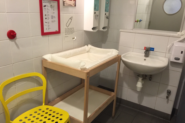 Ikea Alexandra nursing room