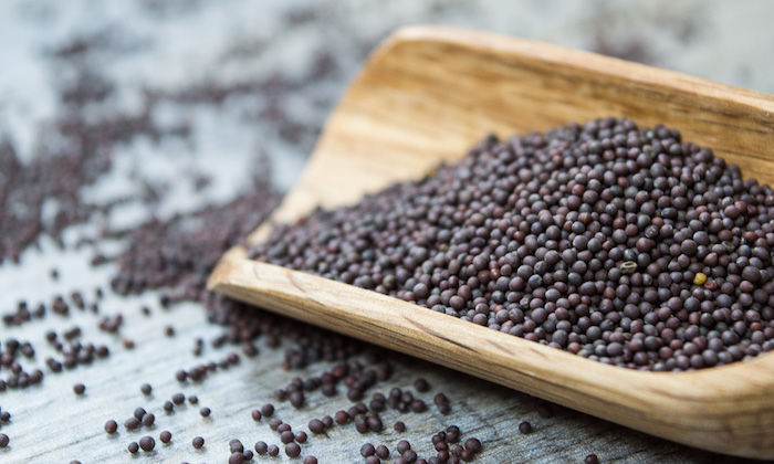 black mustard seeds