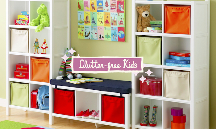 kids clutter free home