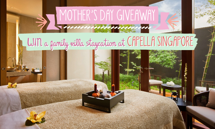 mother's day giveaway capella singapore