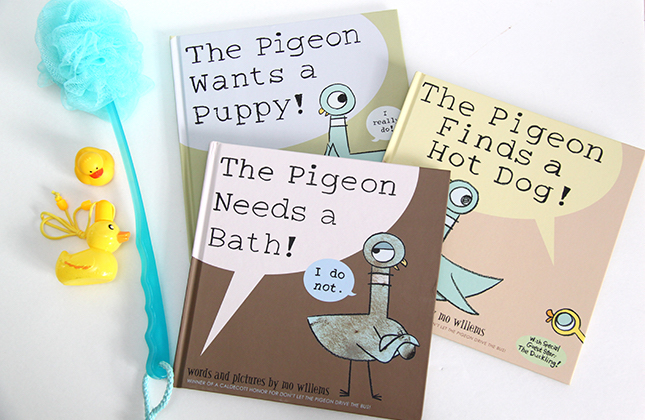 the pigeon books mo willems