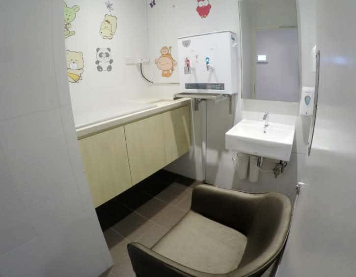 OneRaffles-Place-nursing-room-baby-changing