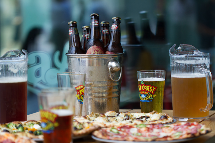 Alt Pizza has a kickass beverage menu, featuring a nice selection of American craft beers