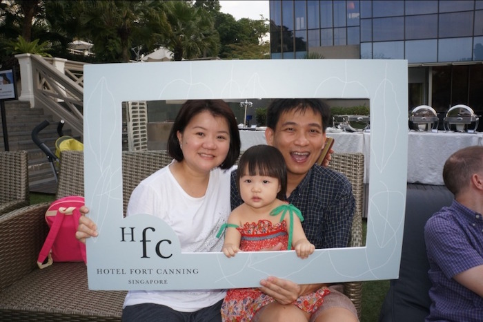 fathers day in the park at hotel fort canning singapore