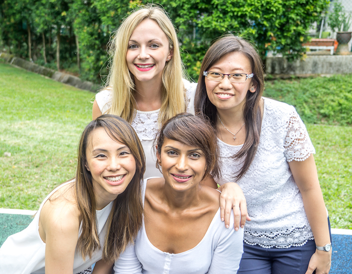 The speech therapy team at leapfrogs therapy centre in singapore