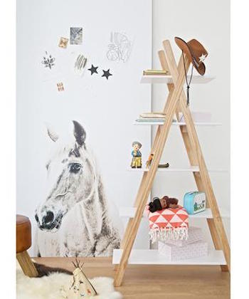 Tipi bookcase deer industries