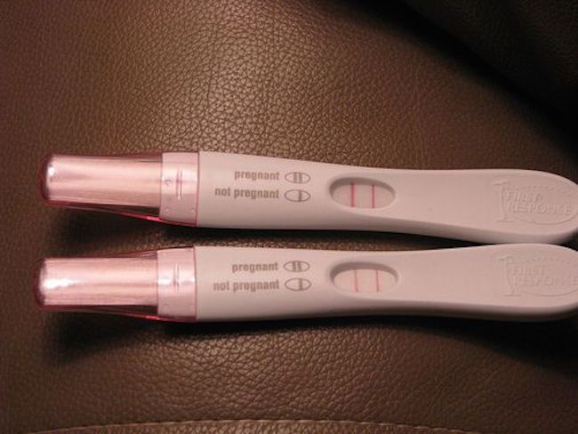 positive pregnancy test