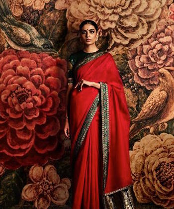 Saree drape traditional nivi
