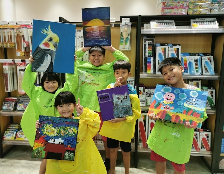 best kids art classes singapore our art studio