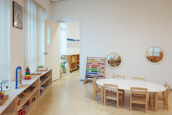 newly renovated classroom at raffles montessori kindergarten aljunied