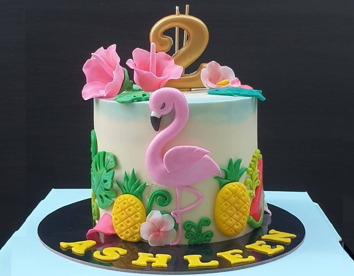 Sinsations by Radhika birthday cake singapore flamingo cake unicorn cake