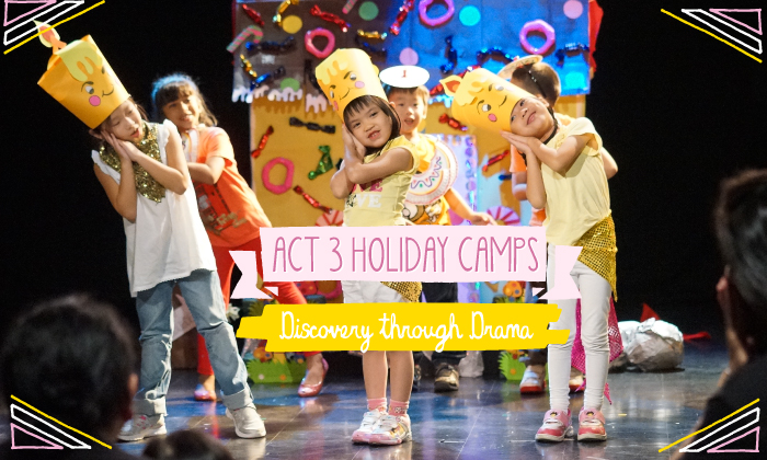 school holiday camps at act3 drama academy