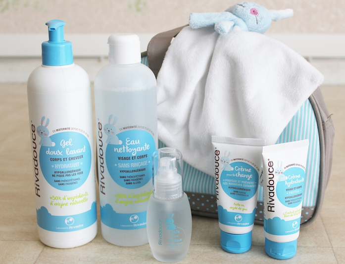 rivadouce baby french skincare products