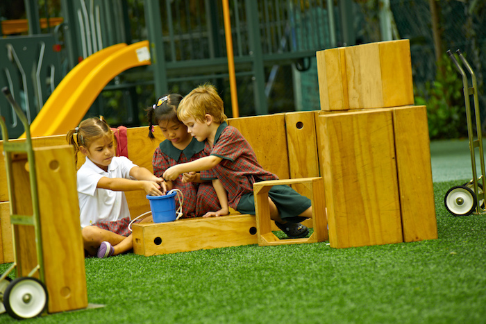 students at etonhouse 718 mountbatten preschool singapore