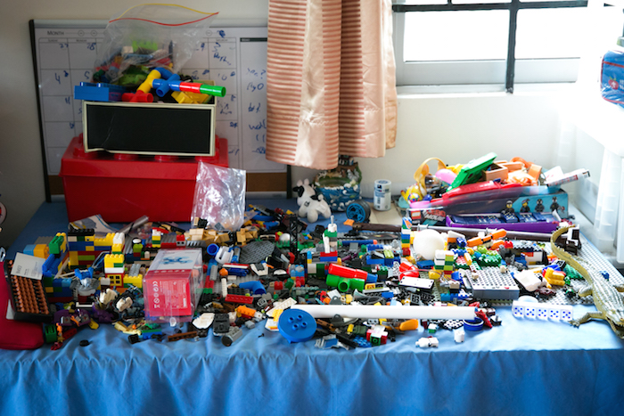 lego table at that mama yen siow's house