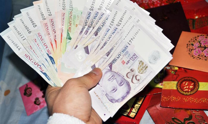 chinese new year singapore money for ang bao
