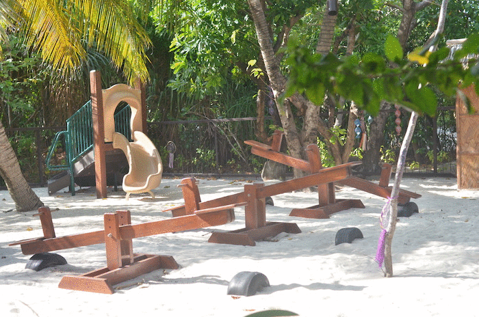 playground and kids activities at amanpulo resort palawan philippines