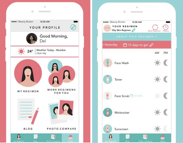 Beauty clearance care app